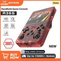 NEW R36S Retro Handheld Game Console Linux System 3.5 Inch IPS Screen Portable Pocket Video Player 64GB 128GB Games Kid Gift YM Tribe
