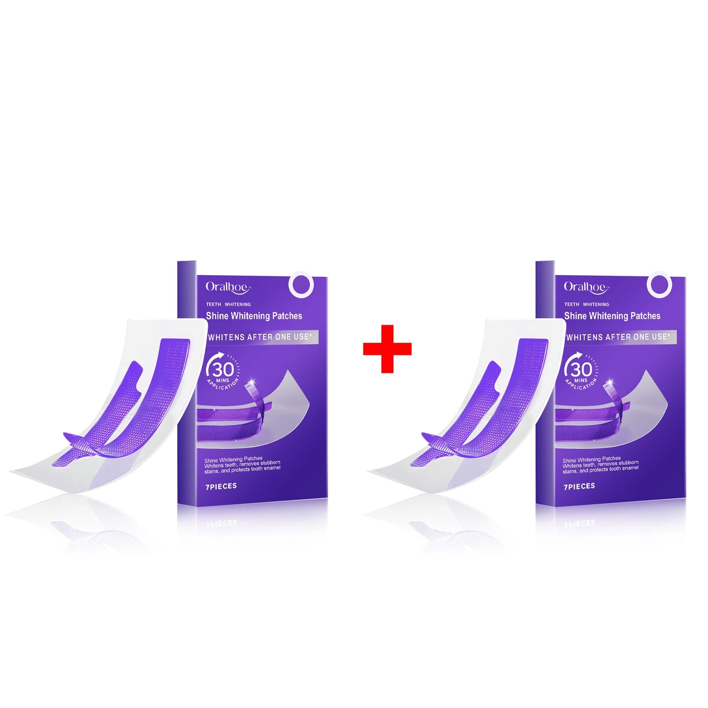 Purple Teeth Whitening Strips Brighten Tooth Remove Plaque Stain Cleaning Oral Hygiene Reduce Sensitivity Bleaching Dental Tools Roxelis Perfume Store
