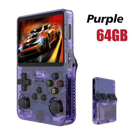 NEW R36S Retro Handheld Game Console Linux System 3.5 Inch IPS Screen Portable Pocket Video Player 64GB 128GB Games Kid Gift YM Tribe