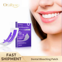 Purple Teeth Whitening Strips Brighten Tooth Remove Plaque Stain Cleaning Oral Hygiene Reduce Sensitivity Bleaching Dental Tools Roxelis Perfume Store