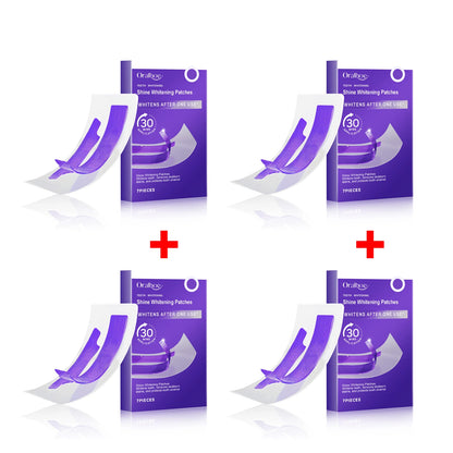 Purple Teeth Whitening Strips Brighten Tooth Remove Plaque Stain Cleaning Oral Hygiene Reduce Sensitivity Bleaching Dental Tools Roxelis Perfume Store