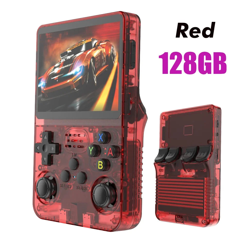 NEW R36S Retro Handheld Game Console Linux System 3.5 Inch IPS Screen Portable Pocket Video Player 64GB 128GB Games Kid Gift YM Tribe