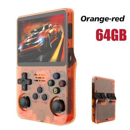 NEW R36S Retro Handheld Game Console Linux System 3.5 Inch IPS Screen Portable Pocket Video Player 64GB 128GB Games Kid Gift YM Tribe