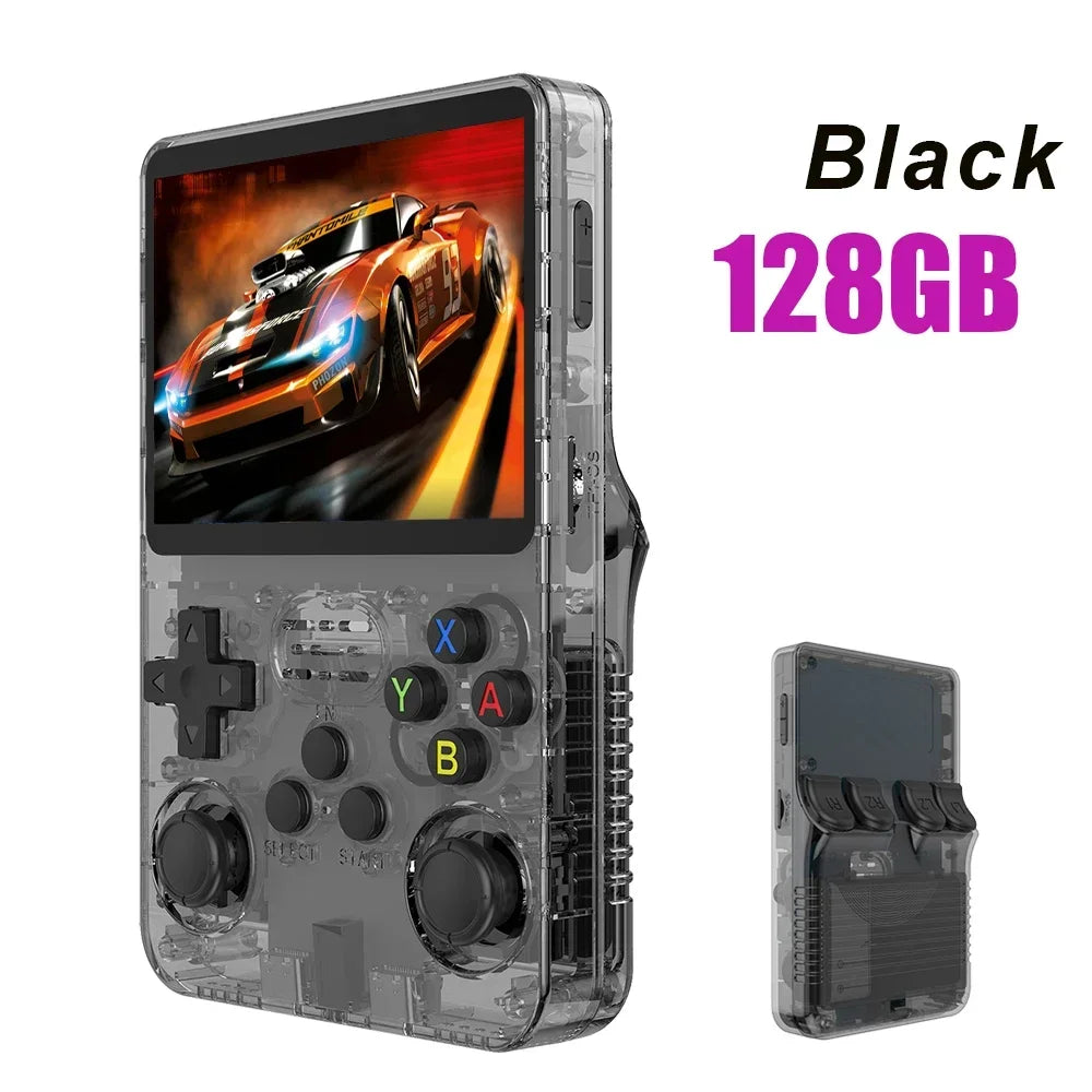 NEW R36S Retro Handheld Game Console Linux System 3.5 Inch IPS Screen Portable Pocket Video Player 64GB 128GB Games Kid Gift YM Tribe