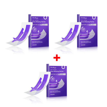 Purple Teeth Whitening Strips Brighten Tooth Remove Plaque Stain Cleaning Oral Hygiene Reduce Sensitivity Bleaching Dental Tools Roxelis Perfume Store