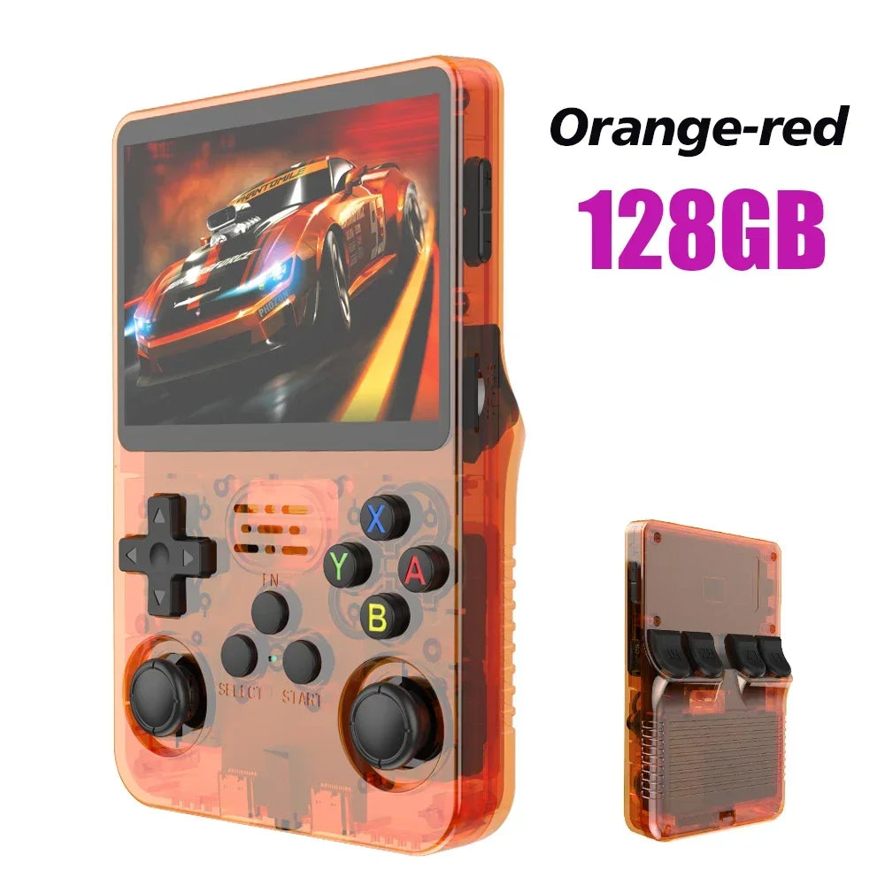 NEW R36S Retro Handheld Game Console Linux System 3.5 Inch IPS Screen Portable Pocket Video Player 64GB 128GB Games Kid Gift YM Tribe