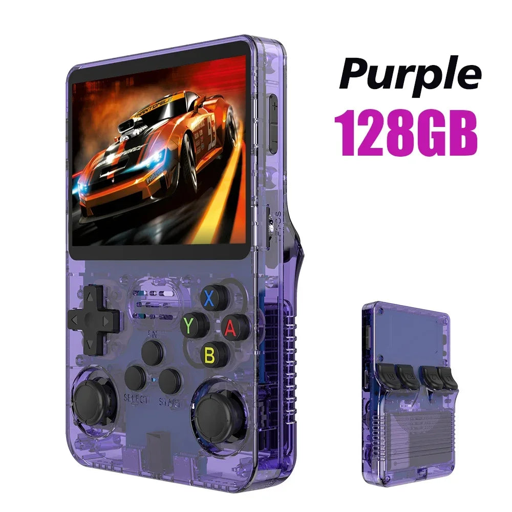 NEW R36S Retro Handheld Game Console Linux System 3.5 Inch IPS Screen Portable Pocket Video Player 64GB 128GB Games Kid Gift YM Tribe
