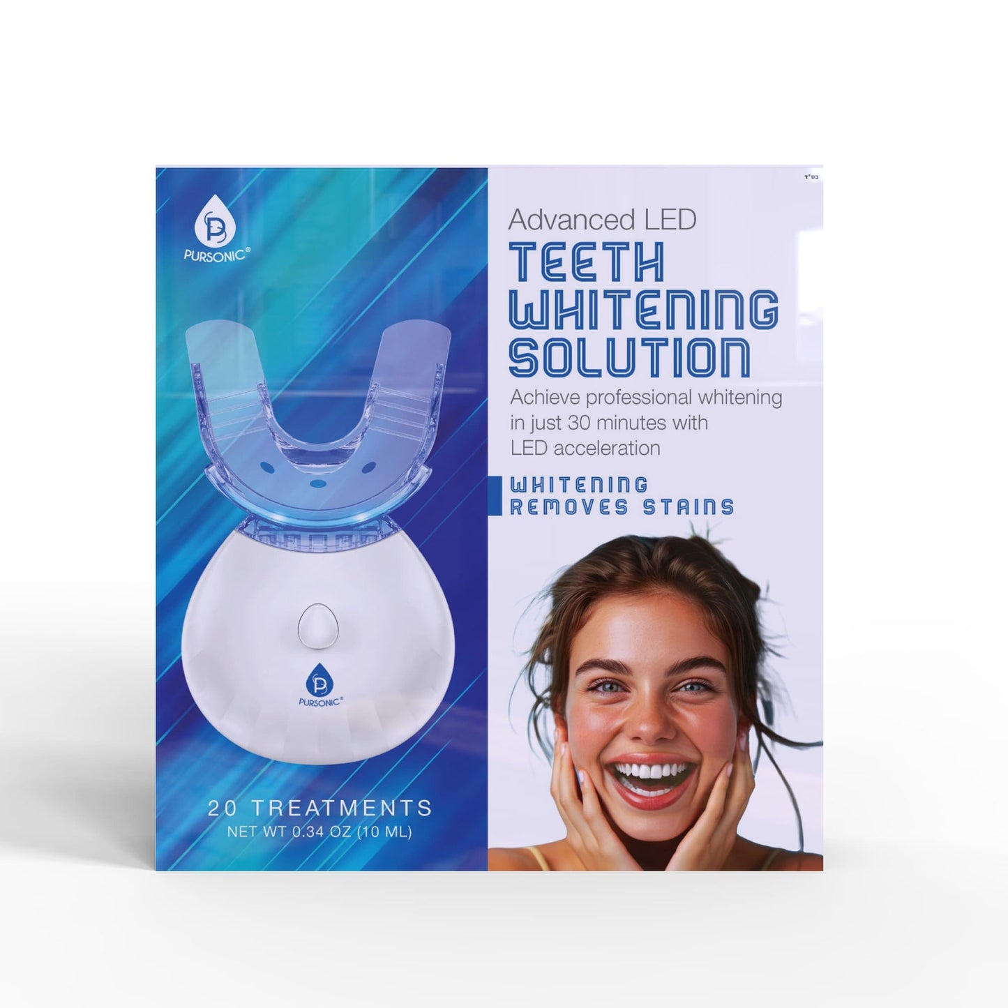 Advanced LED Teeth Whitening Solution Pursonic