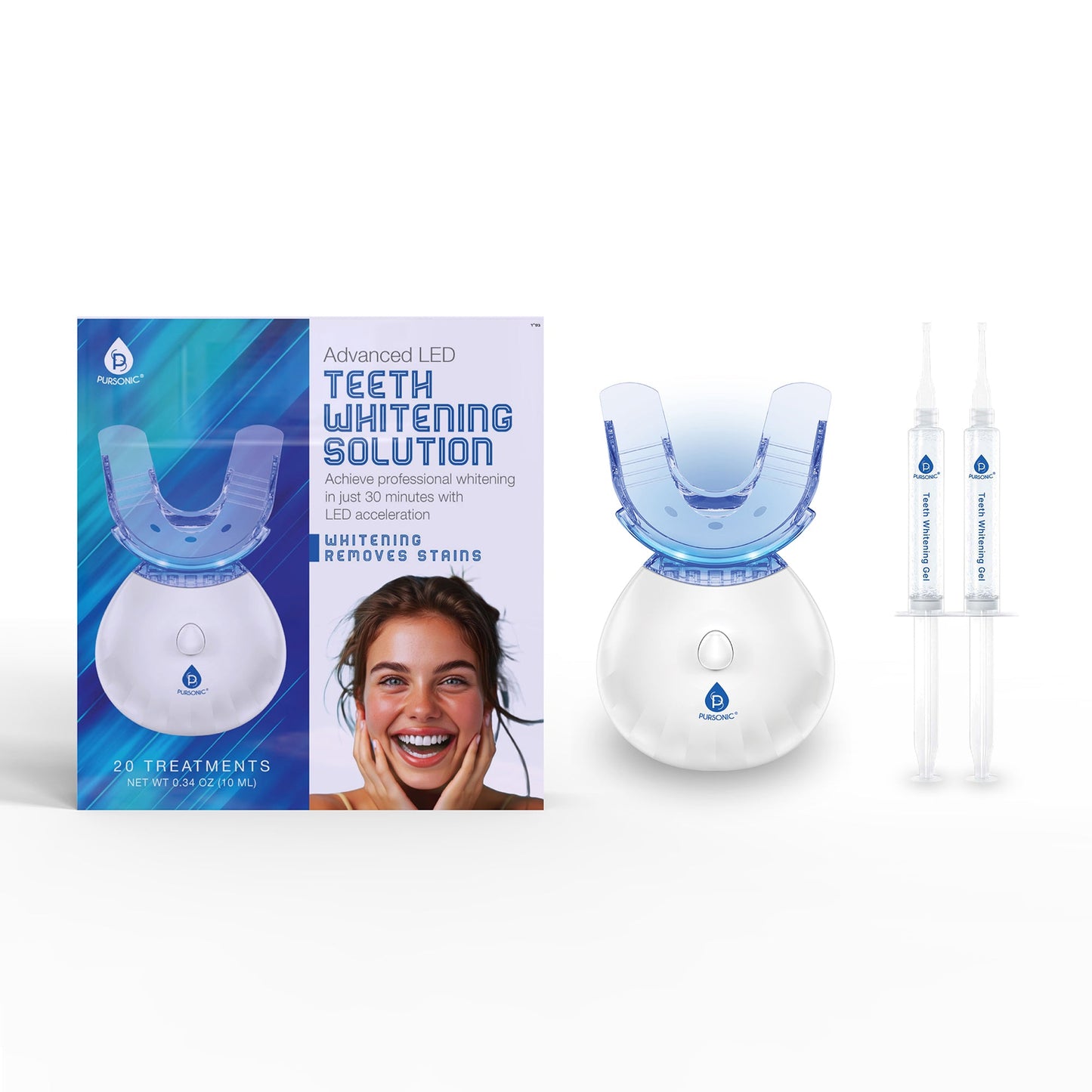 Advanced LED Teeth Whitening Solution Pursonic